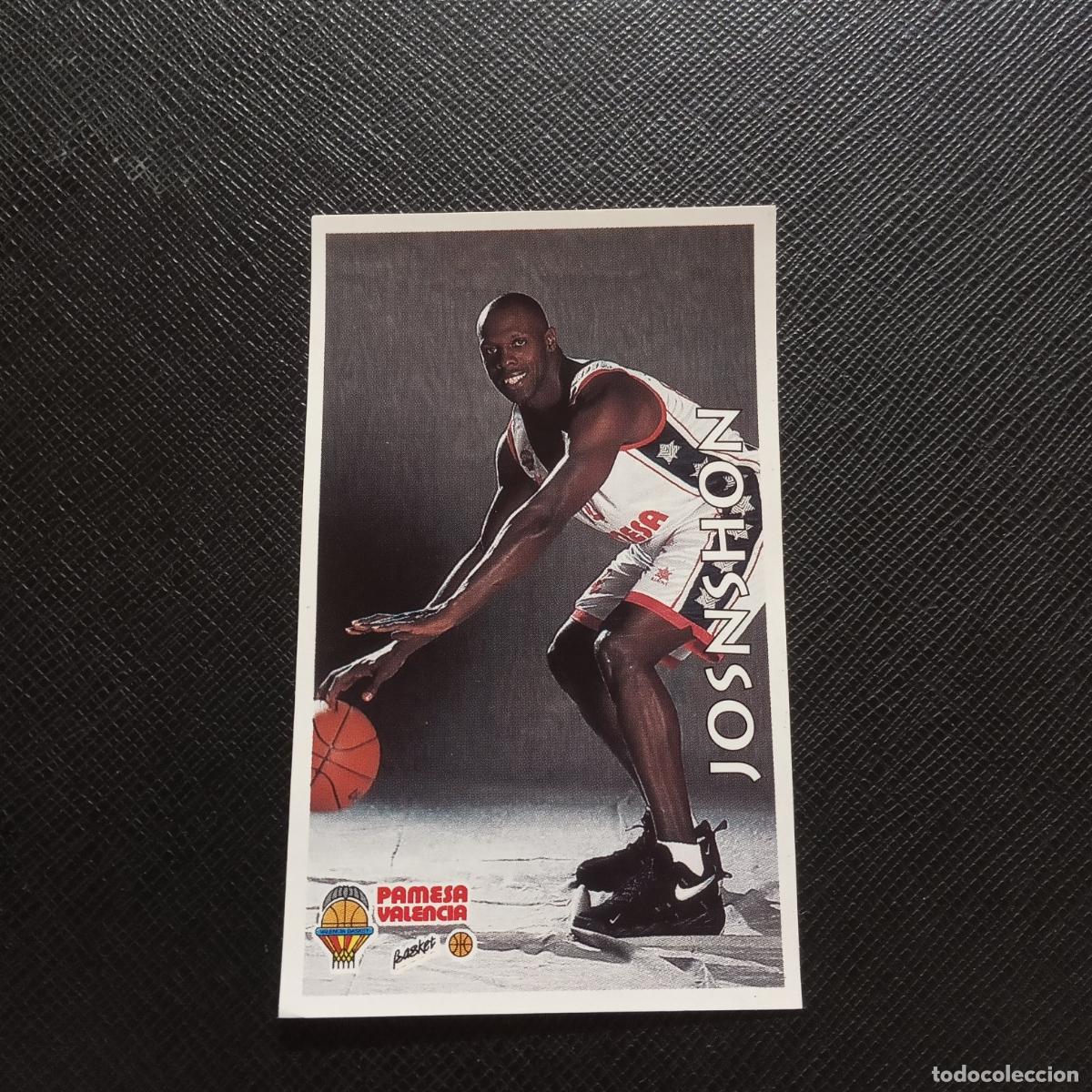 Collezionismo sportivo: 263 JOSNSHON PAMESA VALENCIA MUNDICROMO ACB 96 97 BALONCESTO 1996 1997 - SIN PEGAR - A81 PG100