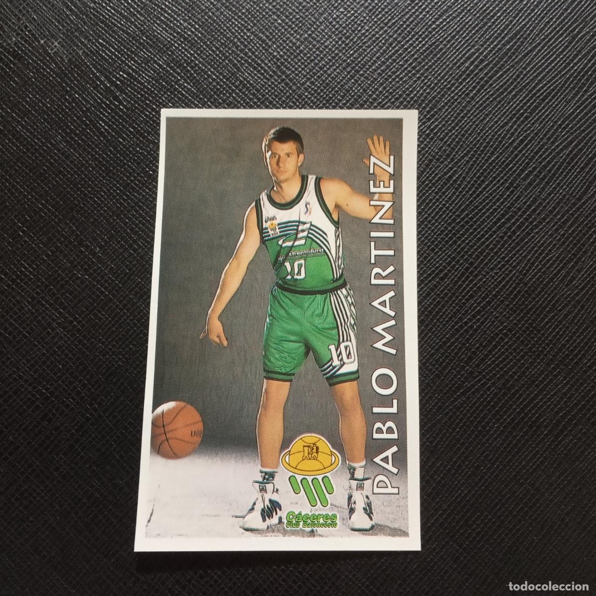 Collezionismo sportivo: 114 PABLO MARTINEZ CACERES MUNDICROMO ACB 96 97 BALONCESTO 1996 1997 - SIN PEGAR - A81 PG100