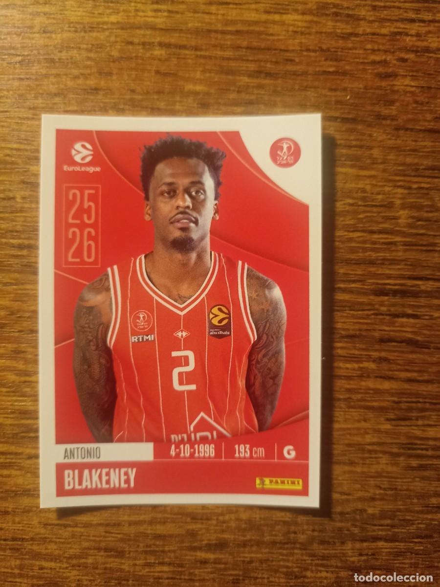 Sports collectibles: 200 Blakeney Happoel Tel Aviv Euroliga Euroleague 2025-26 2026 Panini