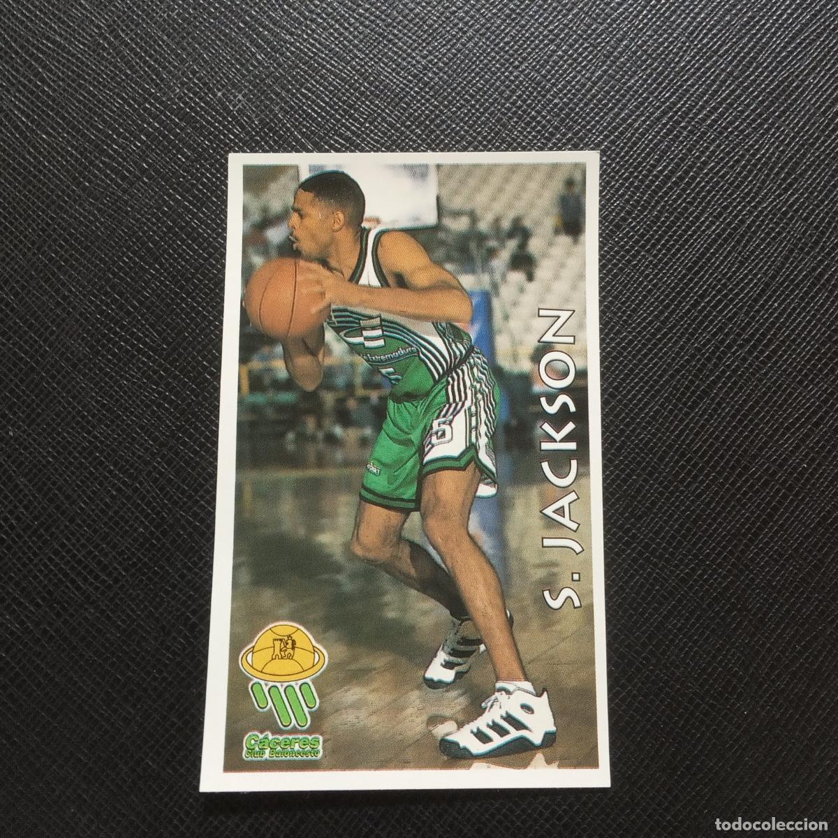 Coleccionismo deportivo: 116 S JACKOSN CACERES MUNDICROMO ACB 96 97 BALONCESTO 1996 1997 - SIN PEGAR - A81 PG136