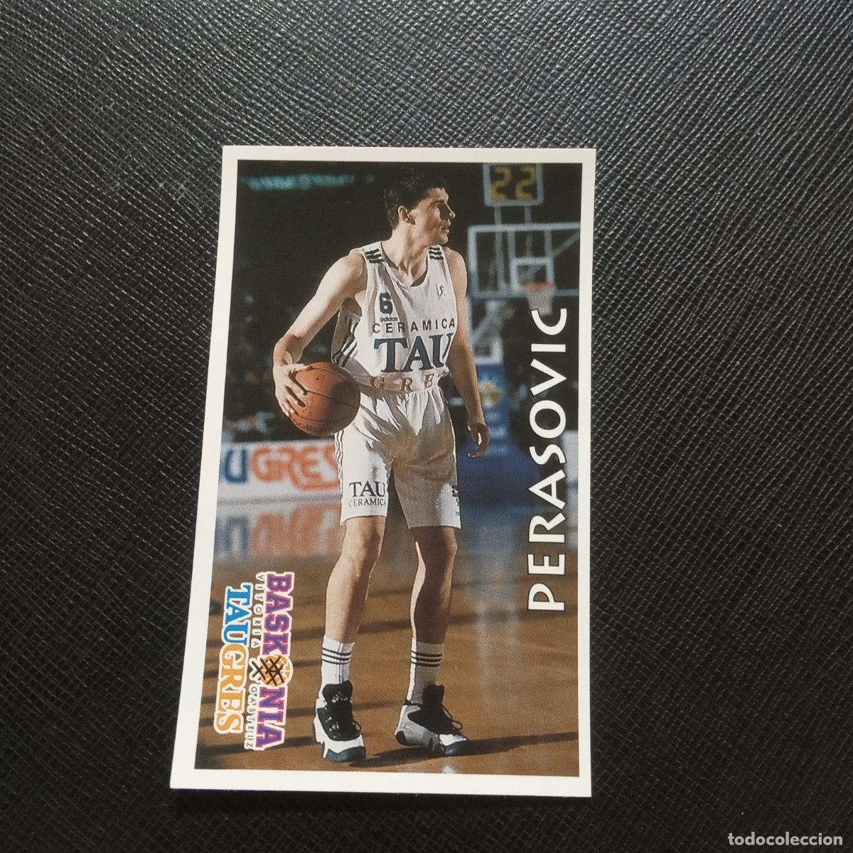 Coleccionismo deportivo: 103 PERASOVIC BASKONIA TAUGRES MUNDICROMO ACB 96 97 BALONCESTO 1996 1997 - SIN PEGAR - A81 PG136