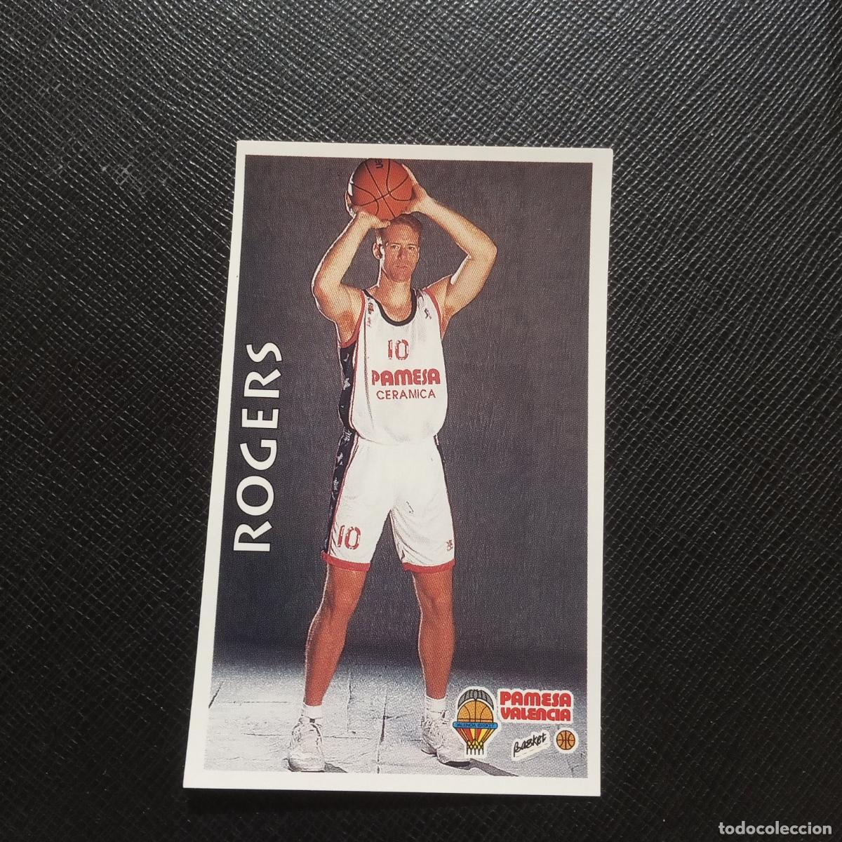 Collectionnisme sportif: 265 ROGERS PAMESA VALENCIA MUNDICROMO ACB 96 97 BALONCESTO 1996 1997 - SIN PEGAR - A81 PG190