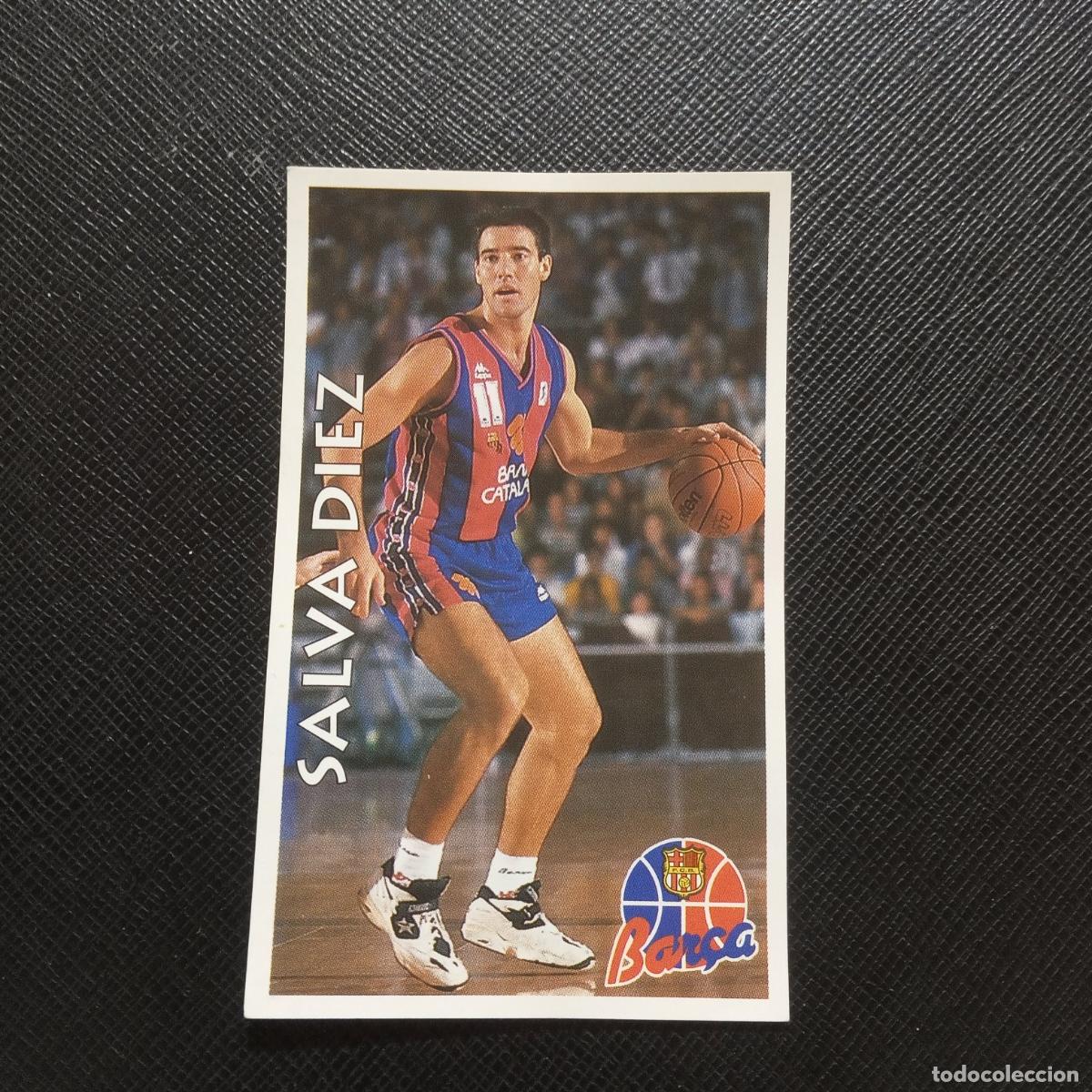 Coleccionismo deportivo: 7 SALVA DIEZ BARCELONA MUNDICROMO ACB 96 97 BALONCESTO 1996 1997 - SIN PEGAR - A81 PG334