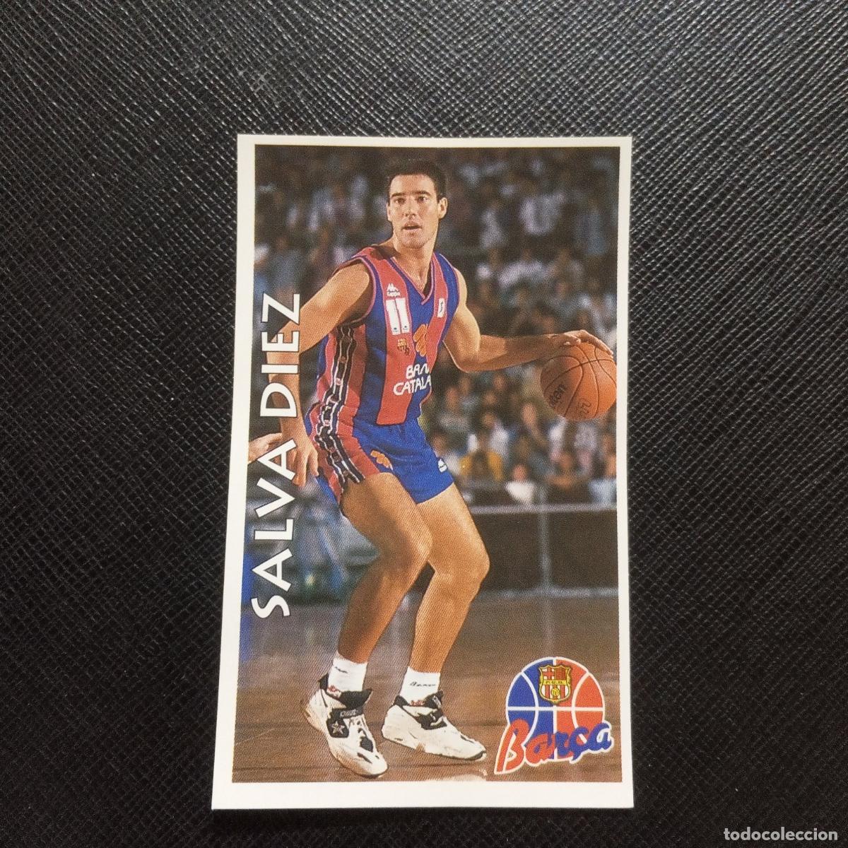 Coleccionismo deportivo: 7 SALVA DIEZ BARCELONA MUNDICROMO ACB 96 97 BALONCESTO 1996 1997 - SIN PEGAR - A81 PG334 B