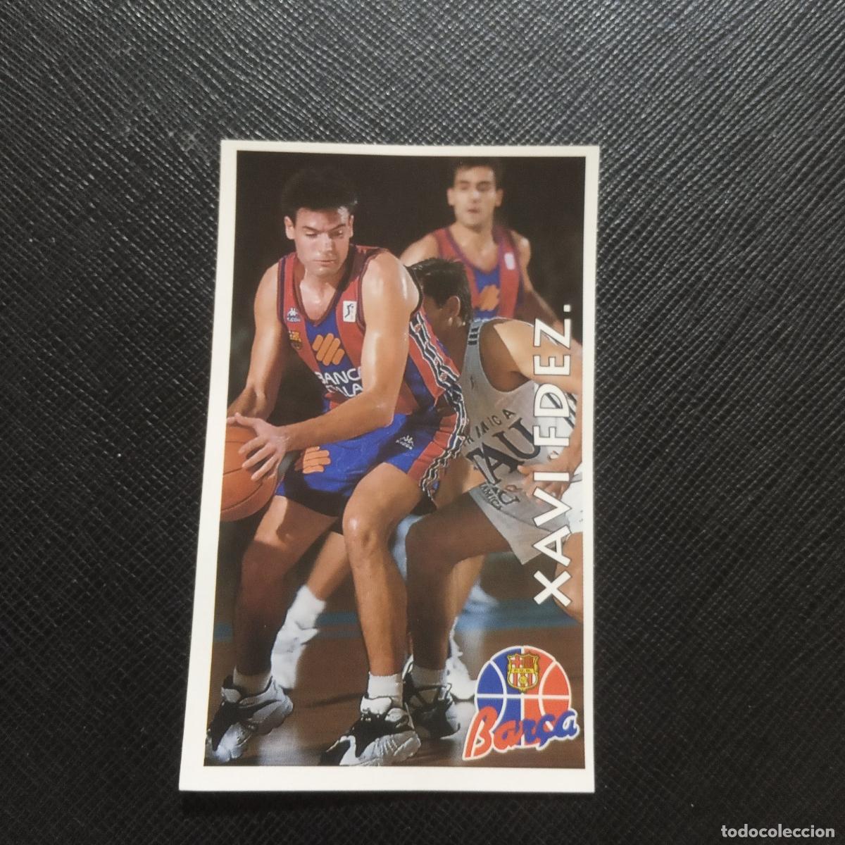 Coleccionismo deportivo: 8 XAVI FDEZ BARCELONA MUNDICROMO ACB 96 97 BALONCESTO 1996 1997 - SIN PEGAR - A81 PG361