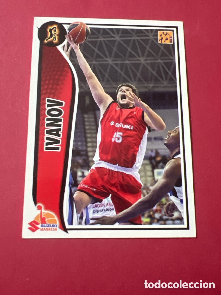 Coleccionismo deportivo: C667. IVANOV # 283 SUZUKI MANRESA BALONCESTO ACB 2009/10 PANINI