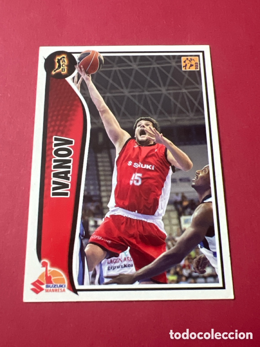 Coleccionismo deportivo: C672. IVANOV # 283 SUZUKI MANRESA BALONCESTO ACB 2009/10 PANINI
