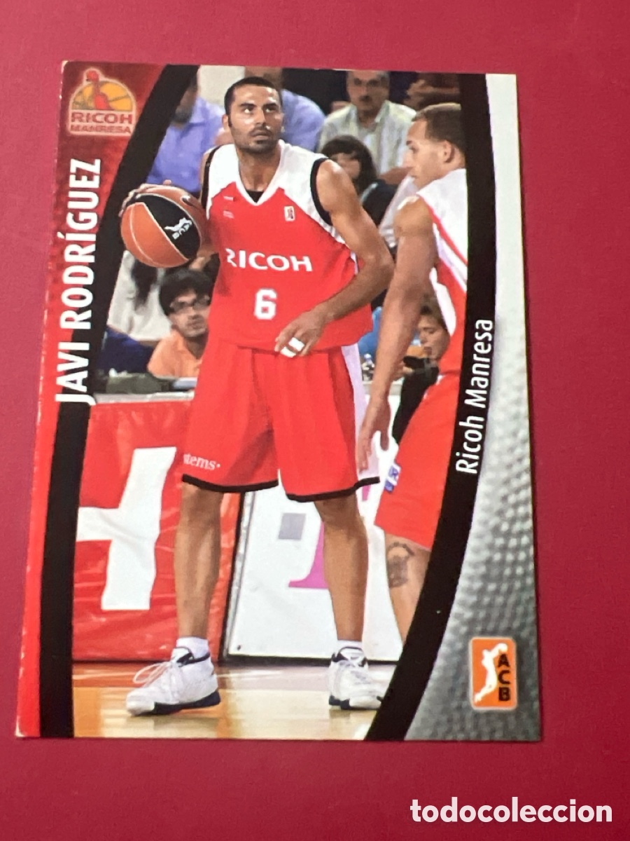 Coleccionismo deportivo: C674. JAVI RODR&Iacute;GUEZ # 238 RICOH MANRESA BALONCESTO ACB 2008/09 PANINI