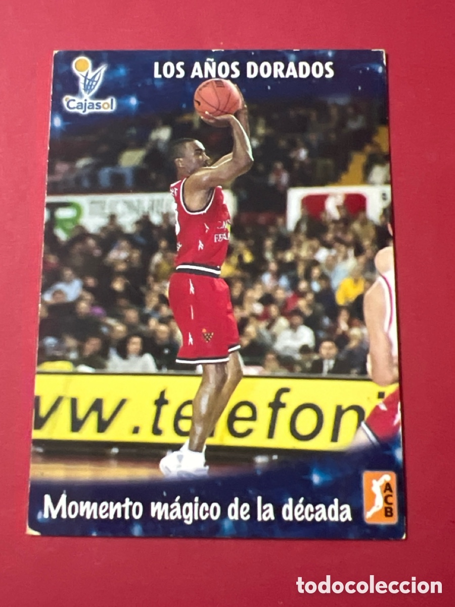 Coleccionismo deportivo: BALONCESTO ACB 2008 2009 PANINI 72 A&Ntilde;OS DORADOS (CAJASOL SEVILLA) ANDRE TURNER BASKET CROMO 08 09