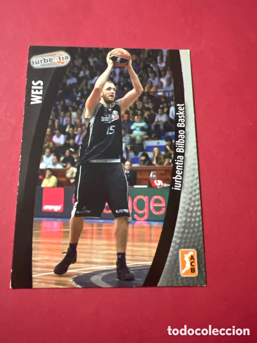 Coleccionismo deportivo: C678. 140 ACB 08 09 PANINI WEIS - IURBENTIA BILBAO BASKET -- 2008 2009 LIGA ENDESA