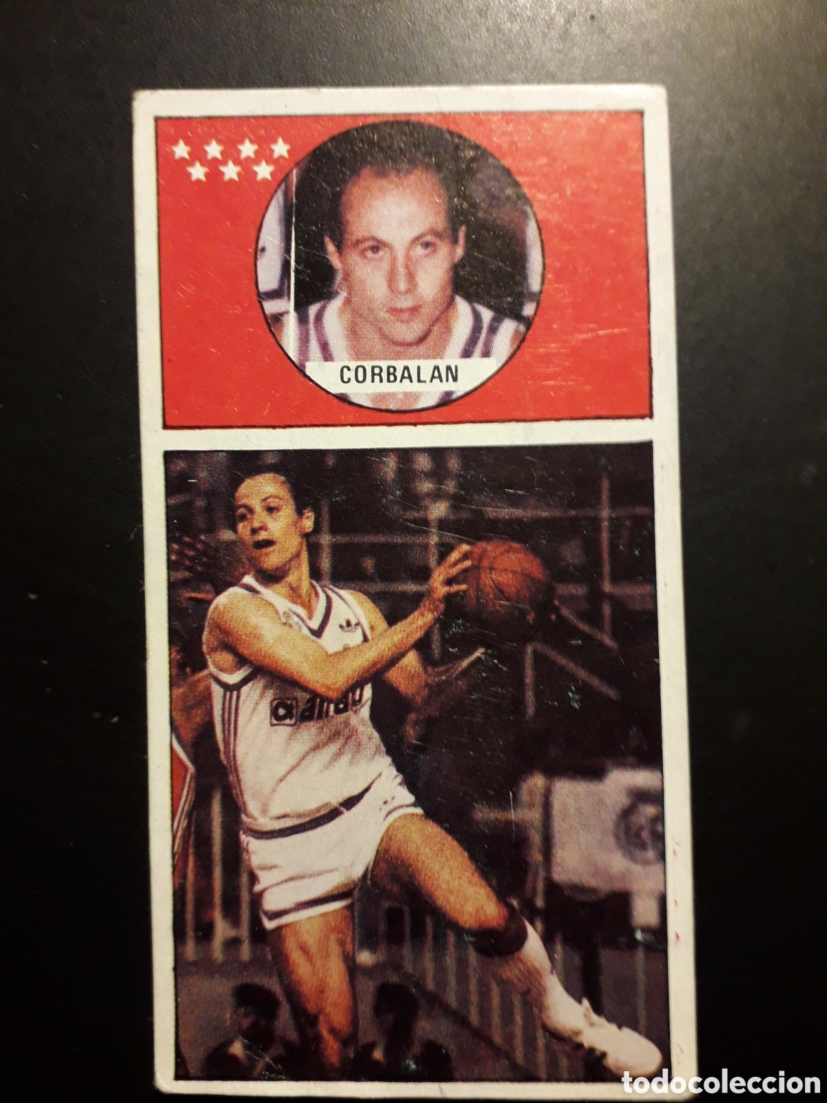 Colecionismo desportivo: JOS&Eacute; A. CORBAL&Aacute;N REAL MADRID N&deg; 118 J MERCHANTE 1986-1987 86 87 SIN PEGAR, FOTOS. PEDIDO M&Iacute;NIMO 3&euro;