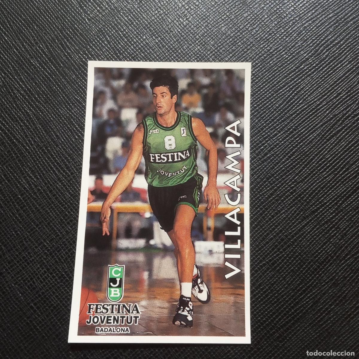 Colecionismo desportivo: 161 VILLACAMPA FESTINA JOUVENTUT MUNDICROMO ACB 96 97 BALONCESTO 1996 1997 - SIN PEGAR - A81 PG379