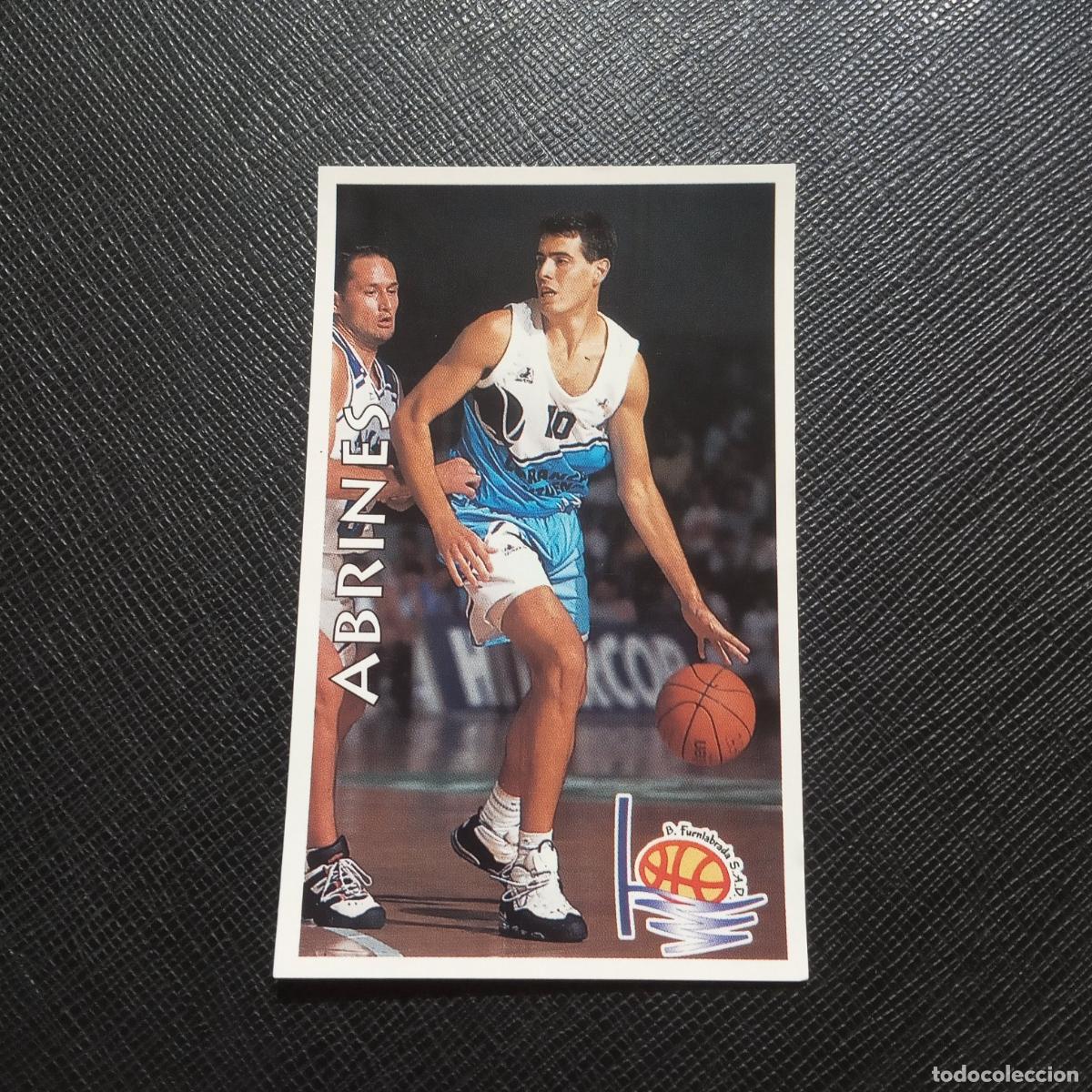 Coleccionismo deportivo: 254 ABRINES FUENLABRADA MUNDICROMO ACB 96 97 BALONCESTO 1996 1997 - SIN PEGAR - A81 PG397