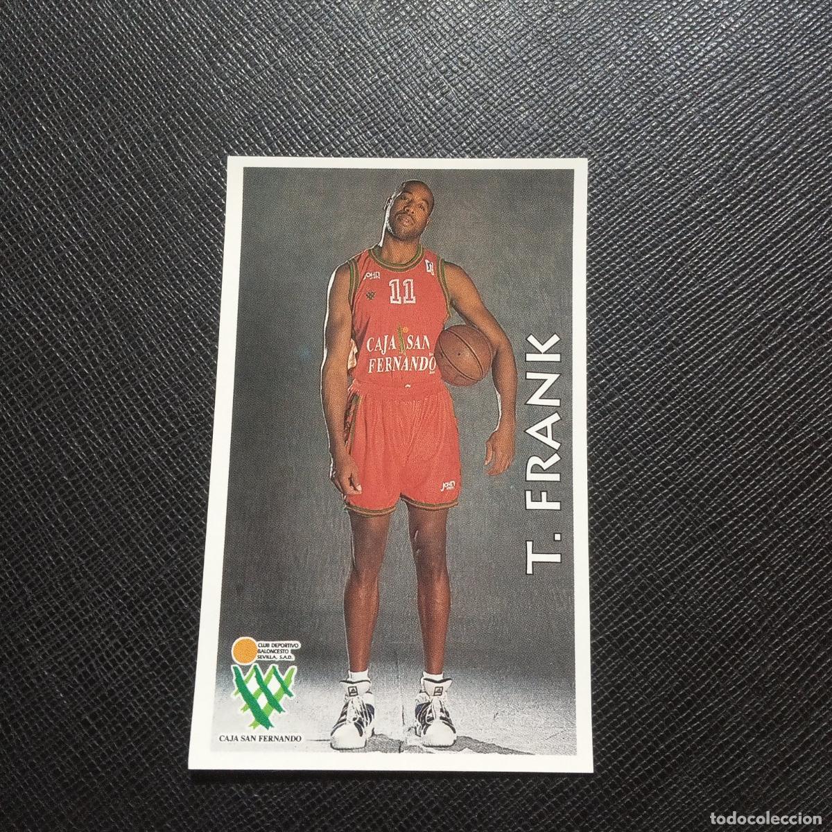 Coleccionismo deportivo: 26 T FRANK CAJA SAN FERNANDO MUNDICROMO ACB 96 97 BALONCESTO 1996 1997 - SIN PEGAR - A81 PG406