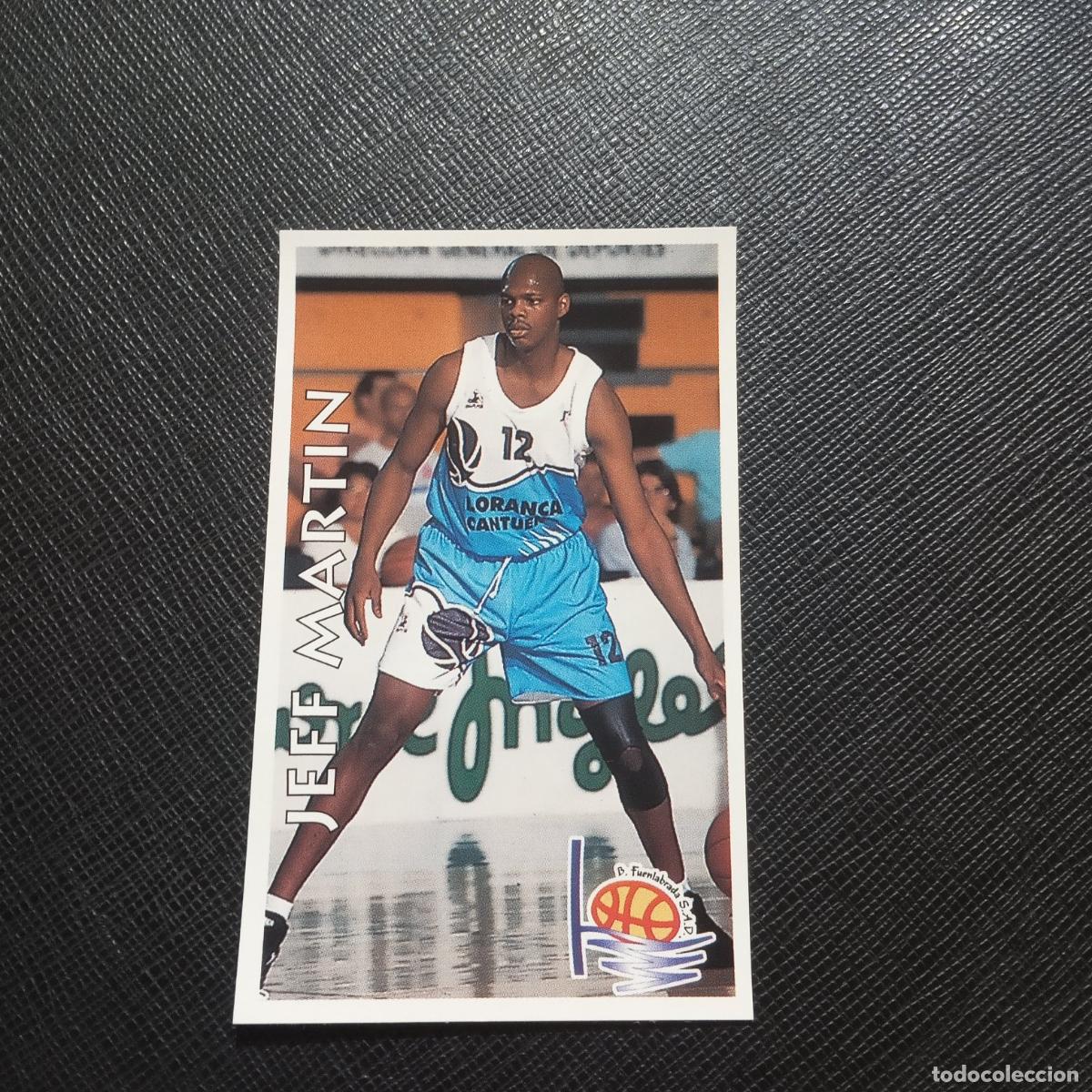 Colecionismo desportivo: 253 JEFF MARTIN FUENLABRADA MUNDICROMO ACB 96 97 BALONCESTO 1996 1997 - SIN PEGAR - A81 PG415
