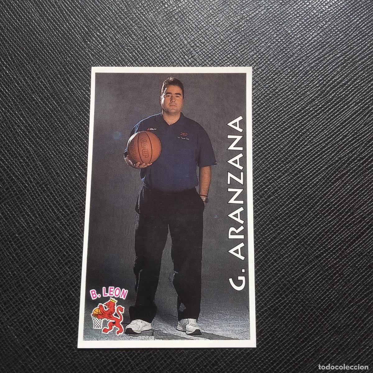 Coleccionismo deportivo: 144 G ARANZANA LEON MUNDICROMO ACB 96 97 BALONCESTO 1996 1997 - SIN PEGAR - A81 PG433