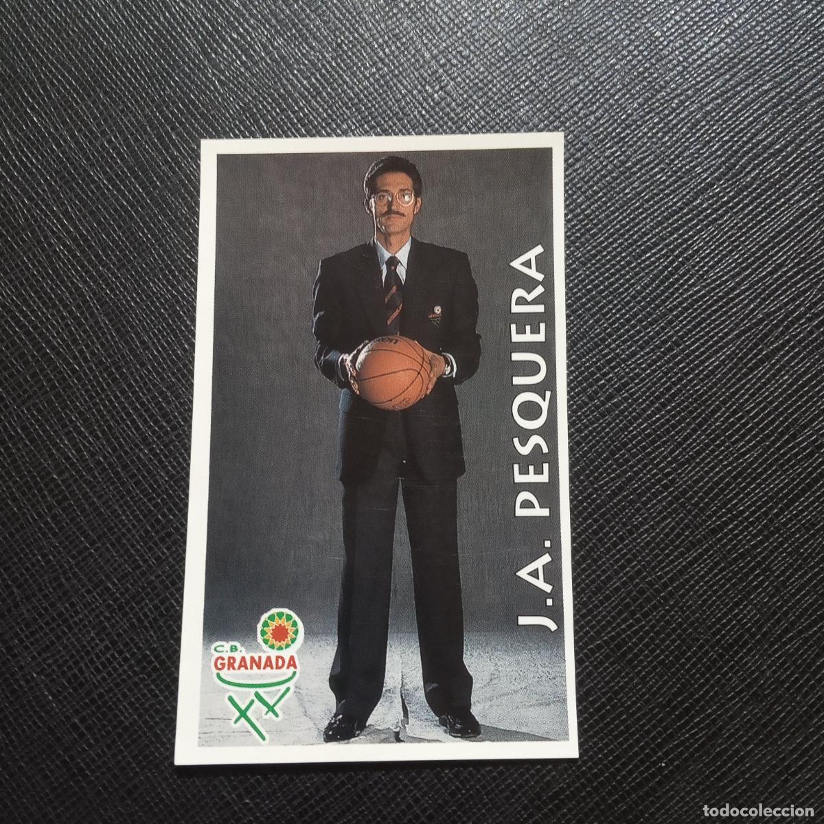 Coleccionismo deportivo: 230 PESQUERA GRANADA MUNDICROMO ACB 96 97 BALONCESTO 1996 1997 - SIN PEGAR - A81 PG442