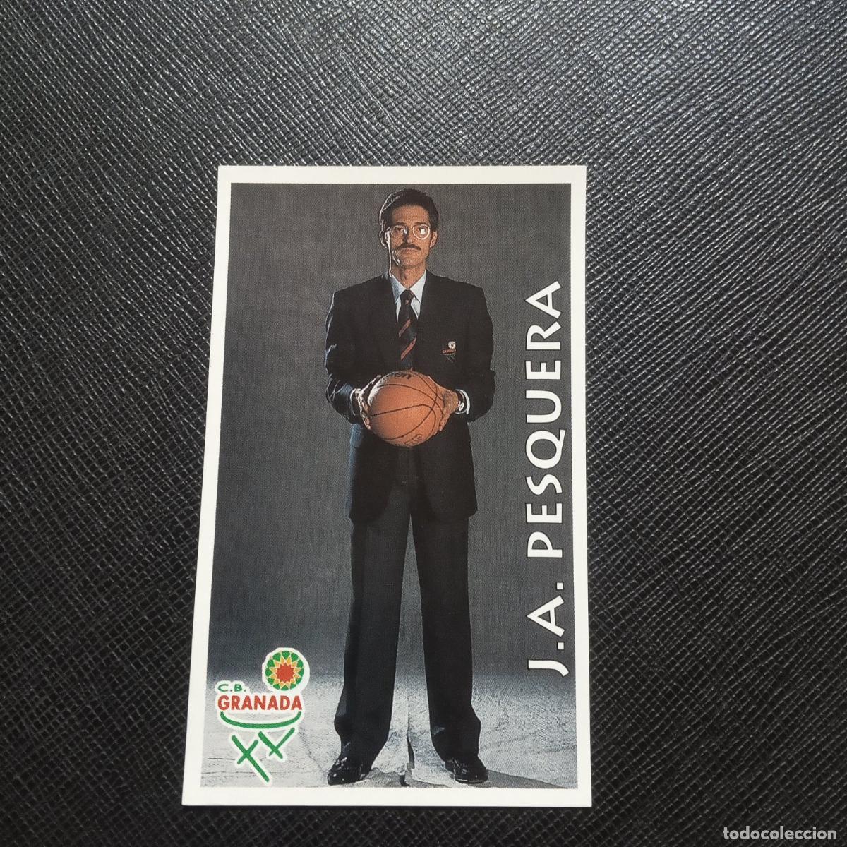 Coleccionismo deportivo: 230 PESQUERA GRANADA MUNDICROMO ACB 96 97 BALONCESTO 1996 1997 - SIN PEGAR - A81 PG451