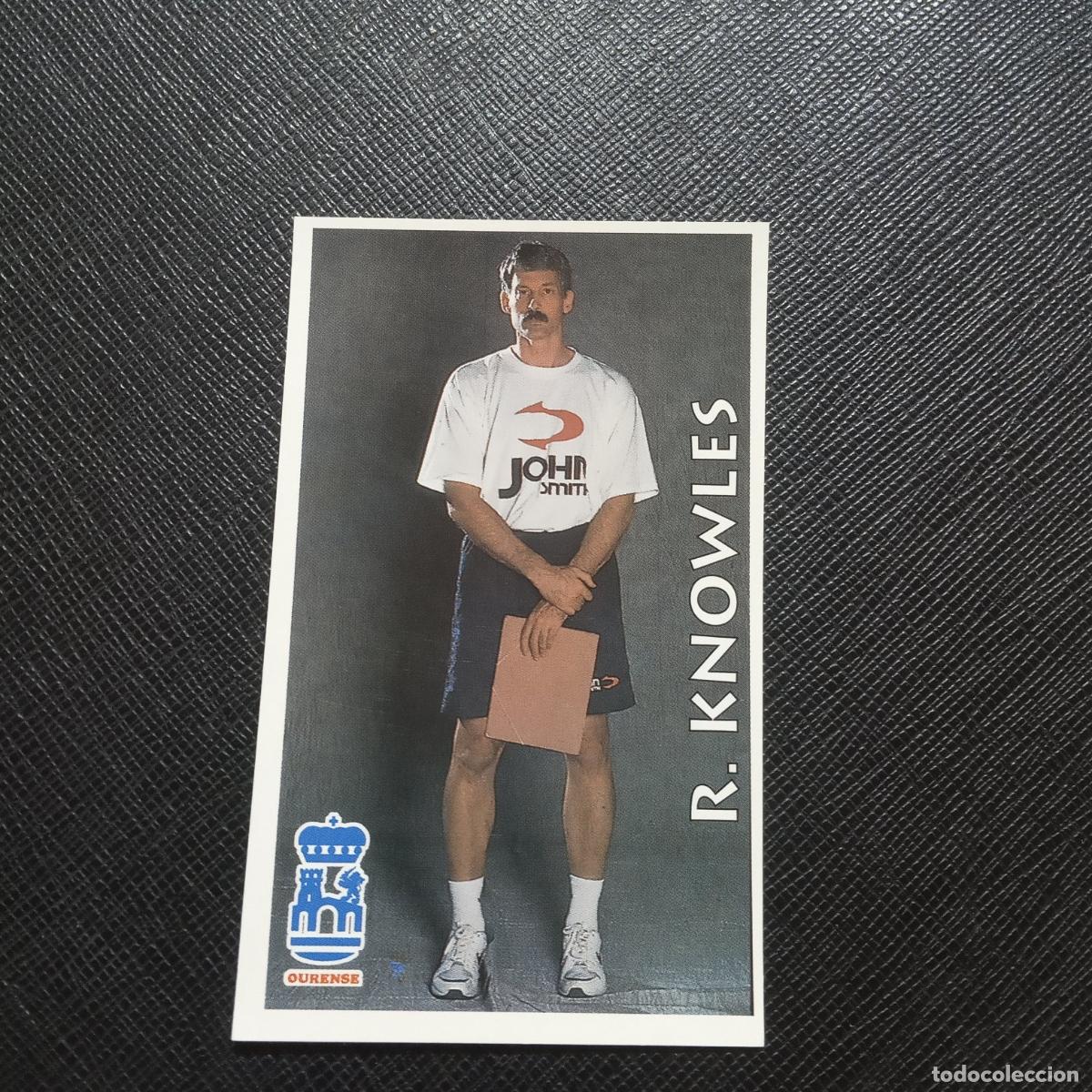 Coleccionismo deportivo: 216 R KNOWLES OURENSE MUNDICROMO ACB 96 97 BALONCESTO 1996 1997 - SIN PEGAR - A81 PG451