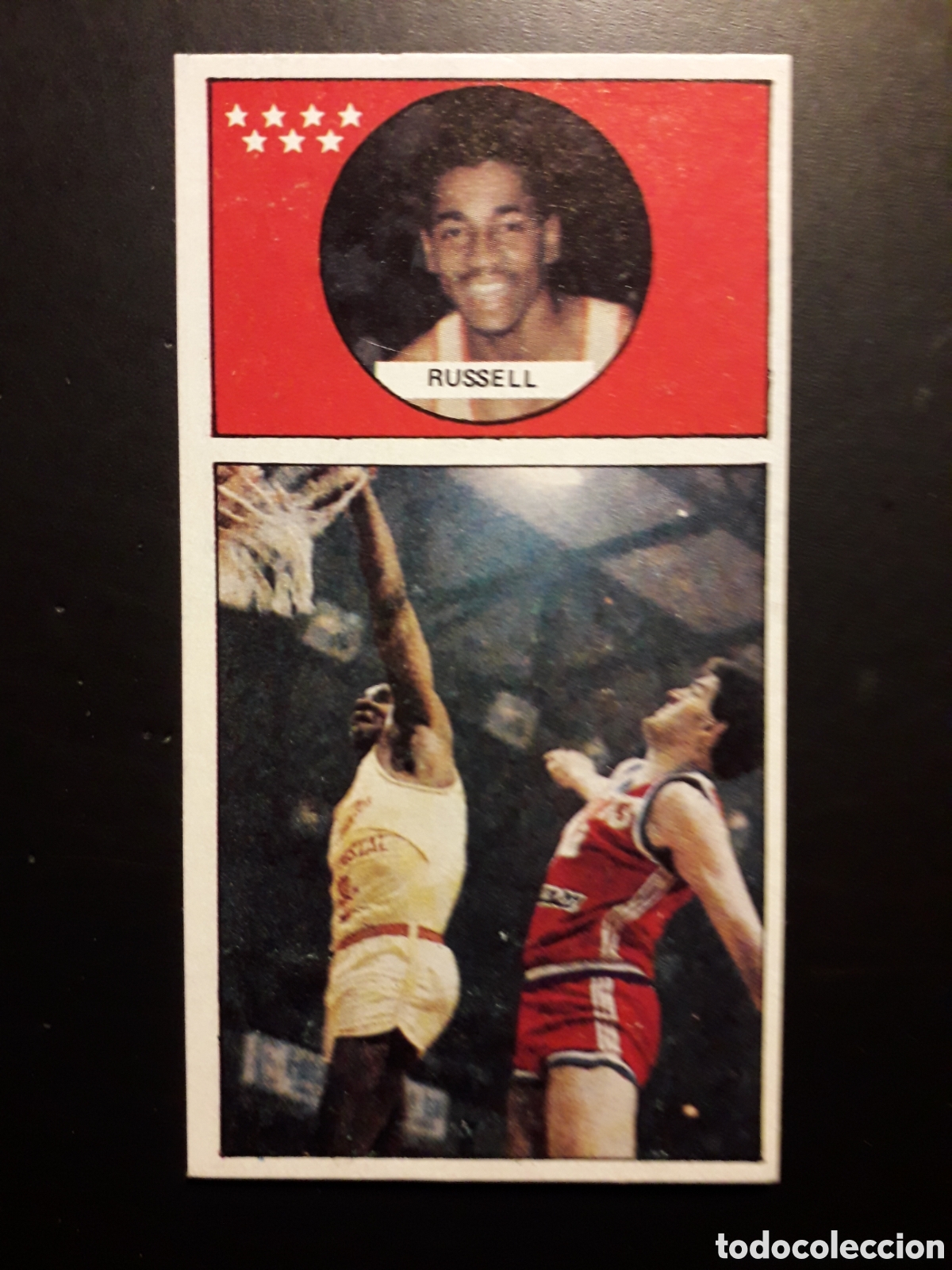Sports collectibles: RUSSELL, ESTUDIANTES J MERCHANTE 1986 1987 86 87 N&deg; 79 DESPEGADO. PEDIDO M&Iacute;NIMO 3&euro;
