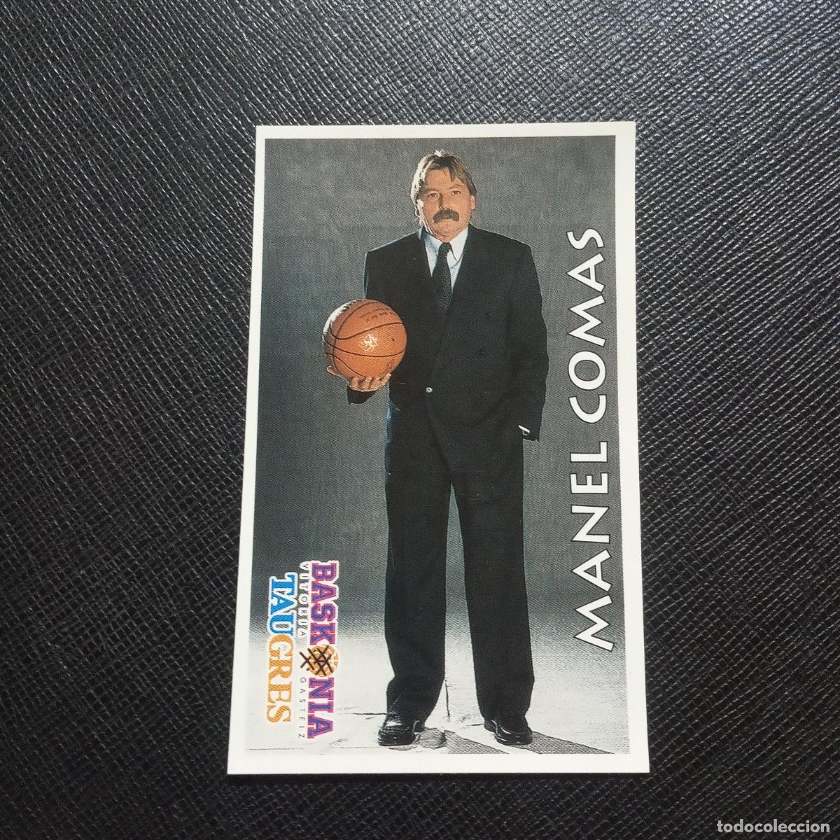 Sammelleidenschaft Sport: 97 MANEL COMAS BASKONIA TAUGRES MUNDICROMO ACB 96 97 BALONCESTO 1996 1997 - SIN PEGAR - A81 PG478