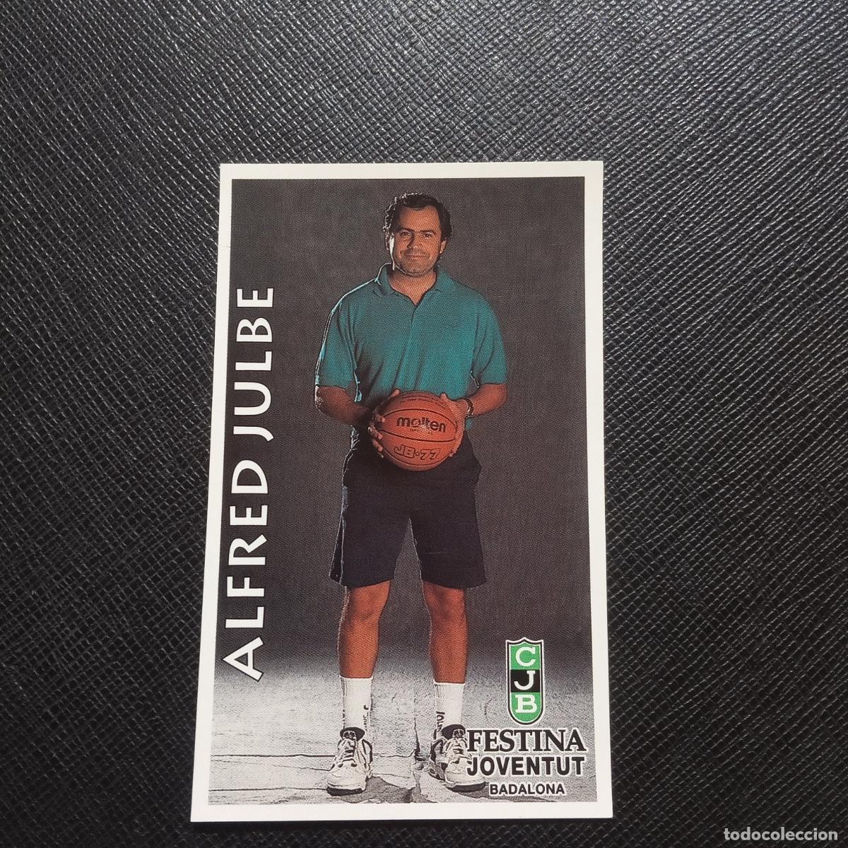 Sammelleidenschaft Sport: 158 ALFRED JULBE FESTINA JOUVENTUT MUNDICROMO ACB 96 97 BALONCESTO 1996 1997 - SIN PEGAR - A81 PG478