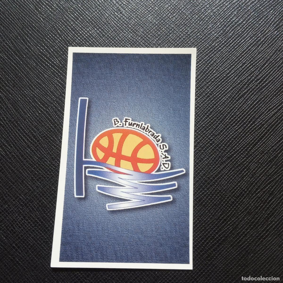 Sports collectibles: 246 FUENLABRADA ESCUDO MUNDICROMO ACB 96 97 BALONCESTO 1996 1997 - SIN PEGAR - A81 PG505