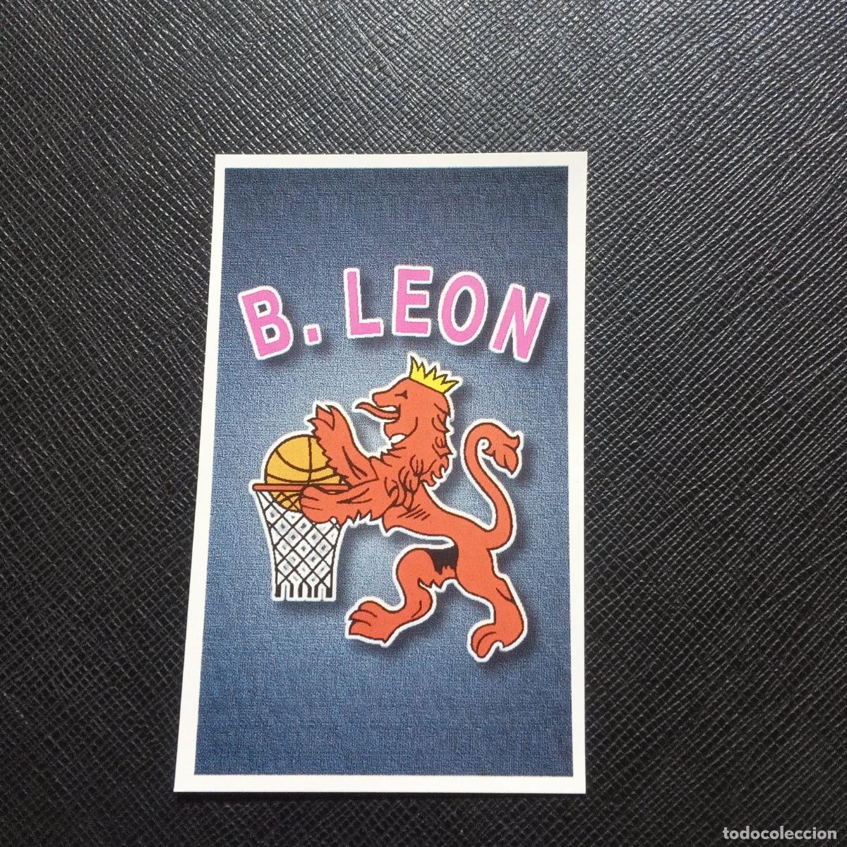 Coleccionismo deportivo: 141 LEON ESCUDO MUNDICROMO ACB 96 97 BALONCESTO 1996 1997 - SIN PEGAR - A81 PG523