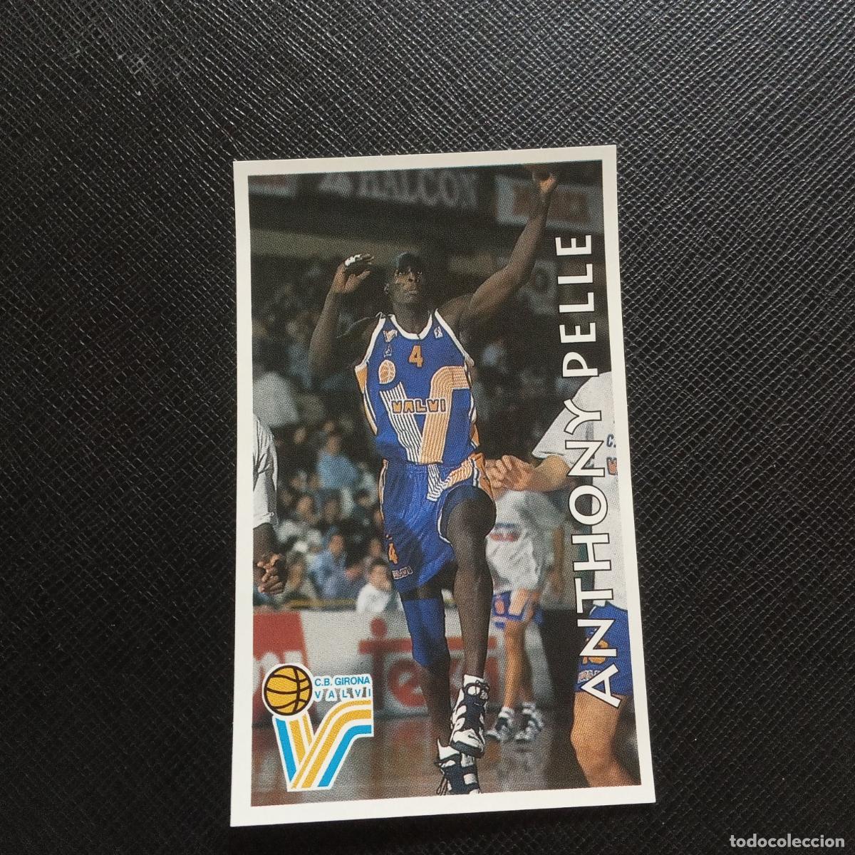 Coleccionismo deportivo: 140 ANTHONY PELLE GIRONA MUNDICROMO ACB 96 97 BALONCESTO 1996 1997 - SIN PEGAR - A100 PG46