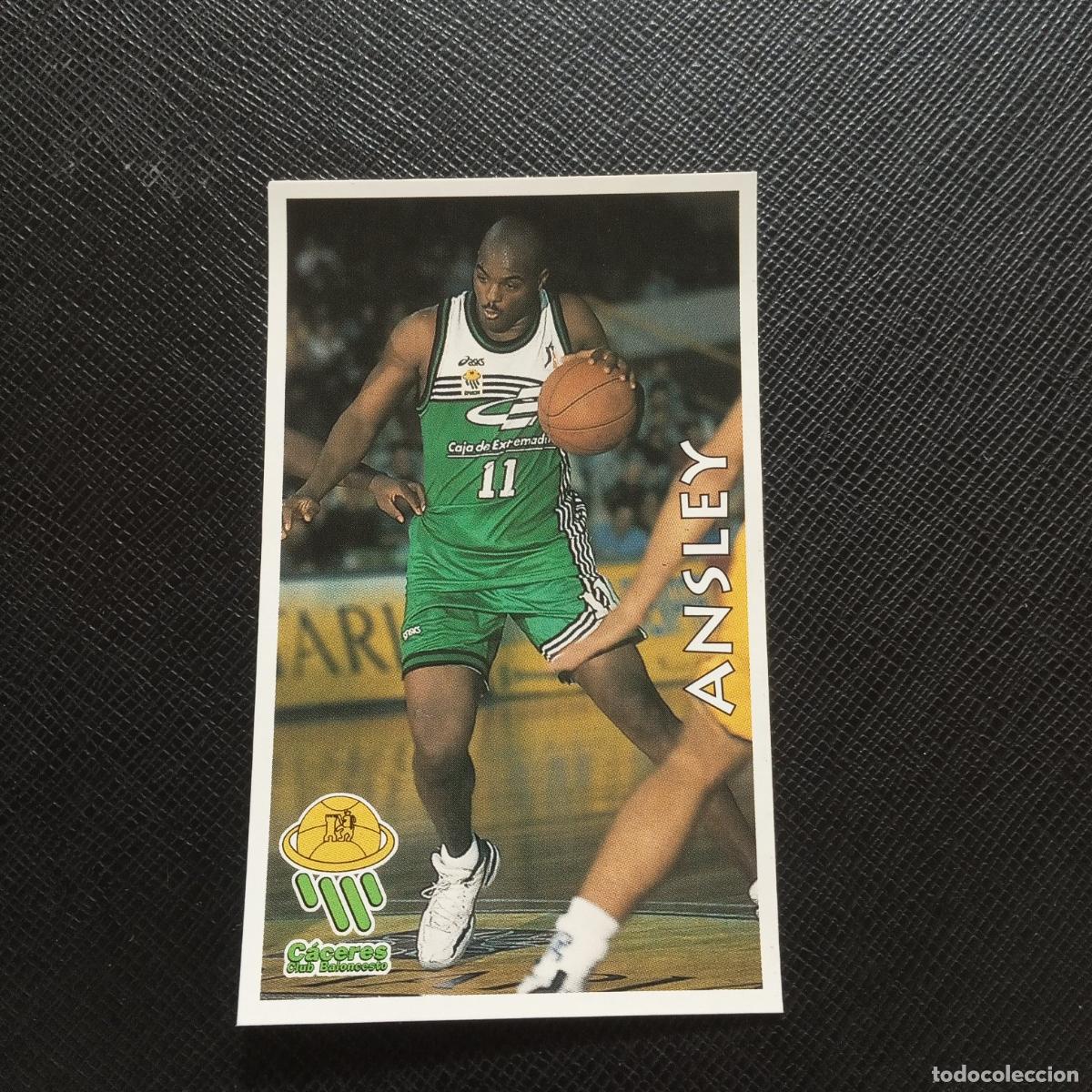 Coleccionismo deportivo: 120 ANSLEY CACERES MUNDICROMO ACB 96 97 BALONCESTO 1996 1997 - SIN PEGAR - A100 PG55