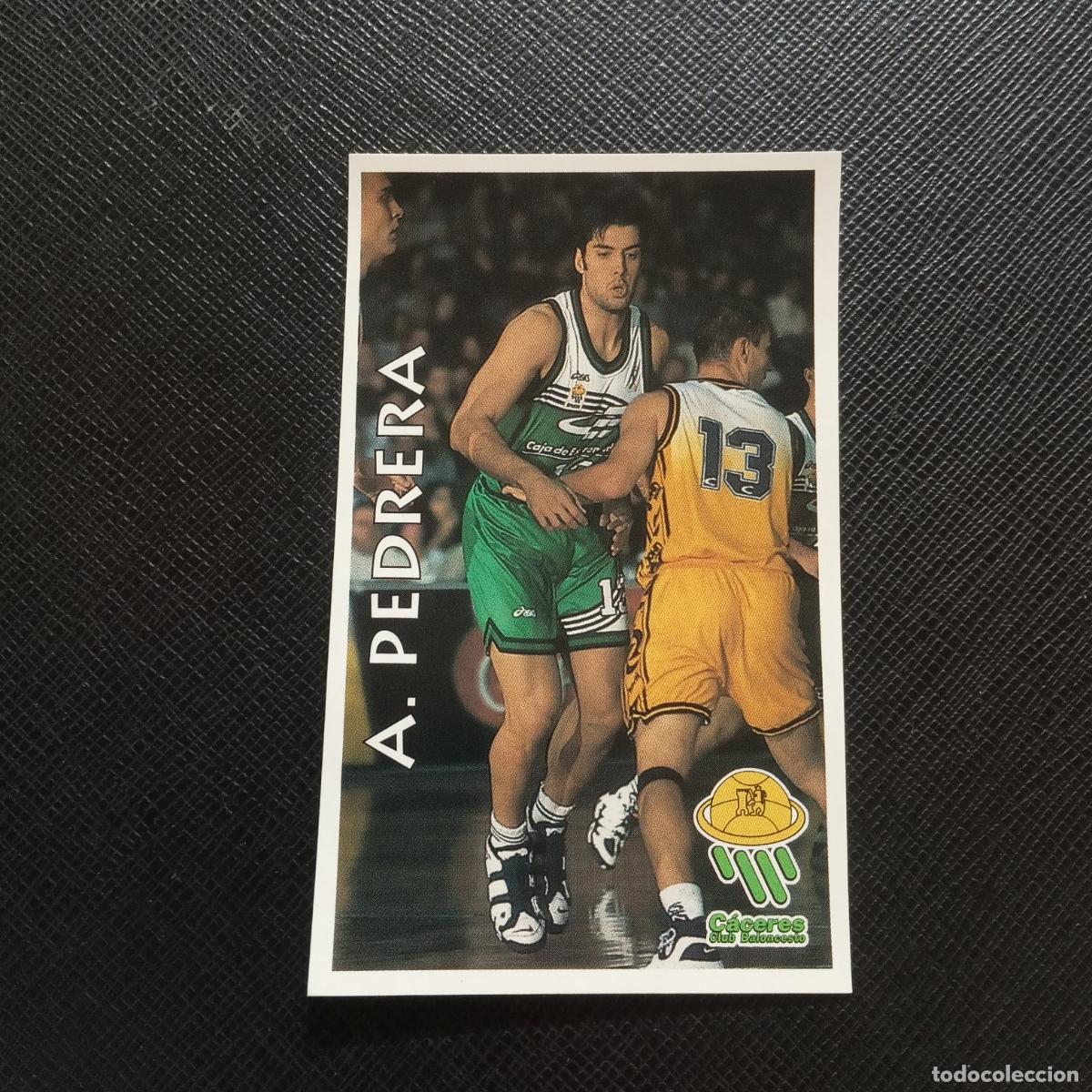 Coleccionismo deportivo: 122 A PEDRERA CACERES MUNDICROMO ACB 96 97 BALONCESTO 1996 1997 - SIN PEGAR - A100 PG64