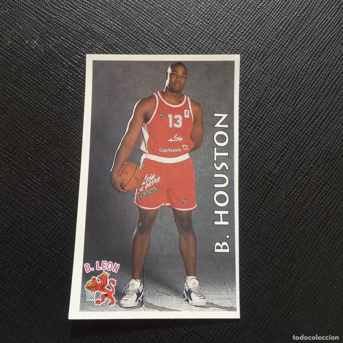 Coleccionismo deportivo: 152 B HOUSTON LEON MUNDICROMO ACB 96 97 BALONCESTO 1996 1997 - SIN PEGAR - A100 PG64