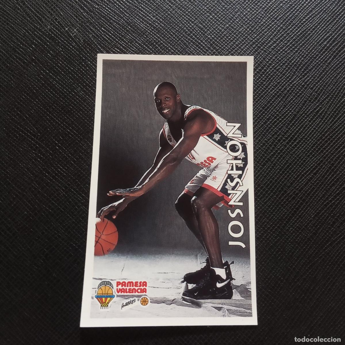 Collezionismo sportivo: 263 JOSNHON PAMESA VALENCIA MUNDICROMO ACB 96 97 BALONCESTO 1996 1997 - SIN PEGAR - A100 PG64