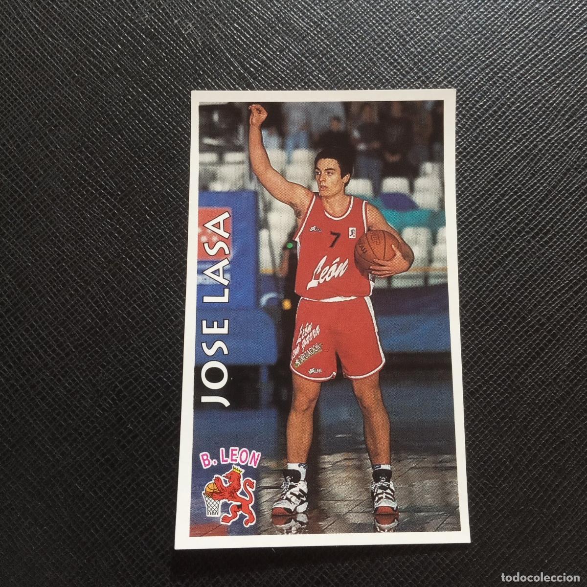 Collezionismo sportivo: 146 JOSE LASA LEON MUNDICROMO ACB 96 97 BALONCESTO 1996 1997 - SIN PEGAR - A100 PG64