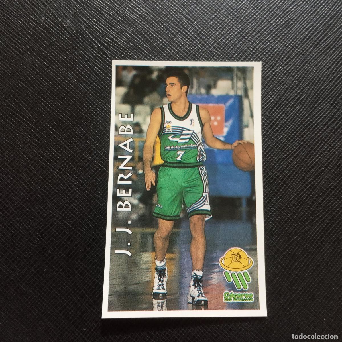 Coleccionismo deportivo: 113 BERNABE CACERES MUNDICROMO ACB 96 97 BALONCESTO 1996 1997 - SIN PEGAR - A100 PG64