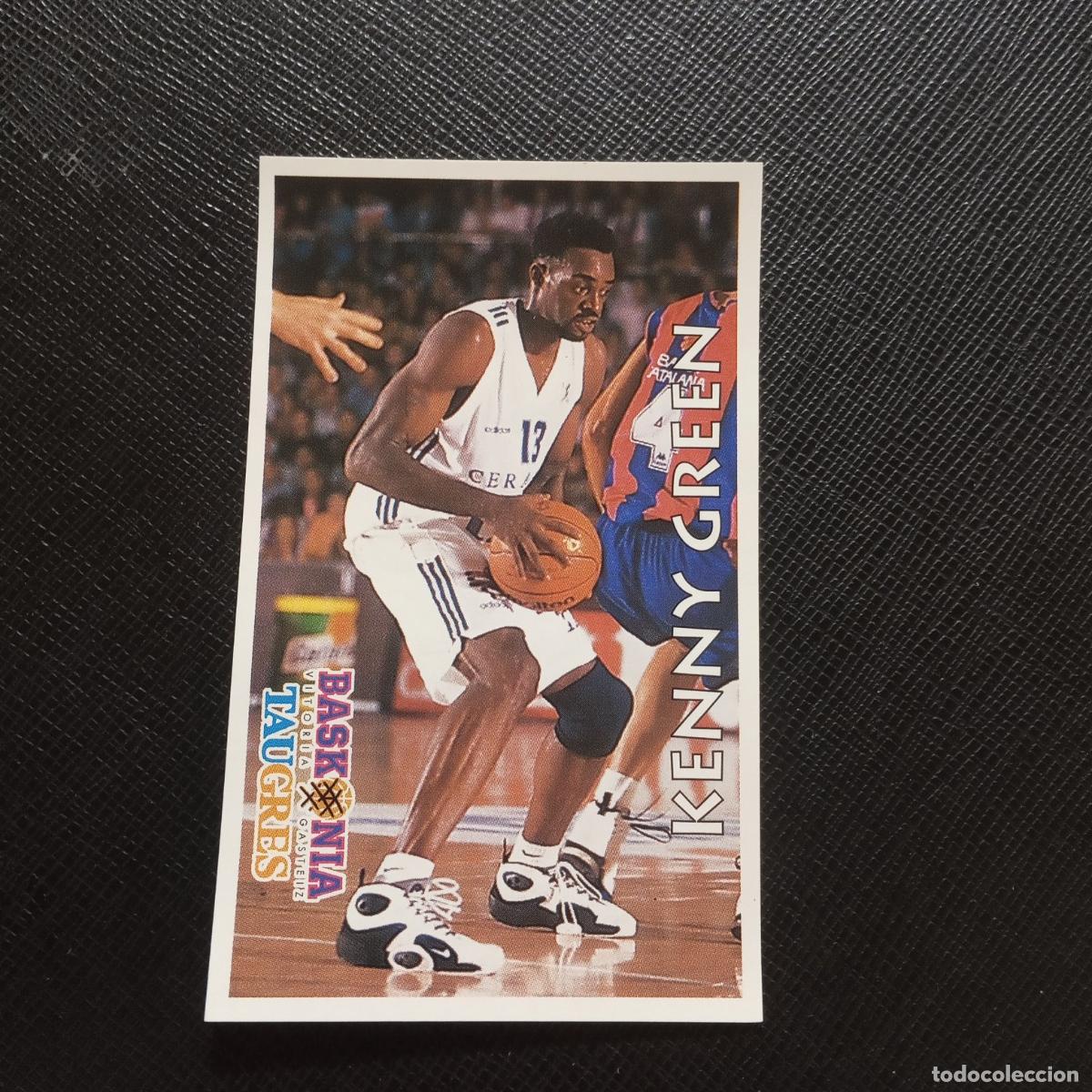 Coleccionismo deportivo: 108 KENNY GREEN BASKONIA TAUGRES MUNDICROMO ACB 96 97 BALONCESTO 1996 1997 - SIN PEGAR - A100 PG82