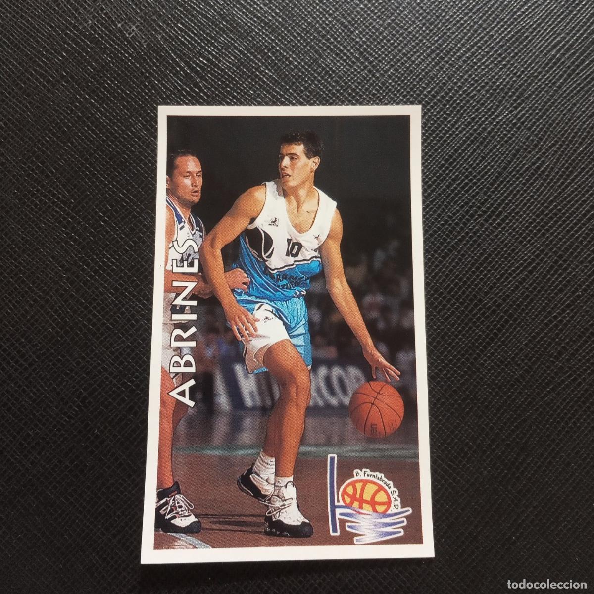 Coleccionismo deportivo: 254 ABRINES FUENLABRADA MUNDICROMO ACB 96 97 BALONCESTO 1996 1997 - SIN PEGAR - A100 PG91