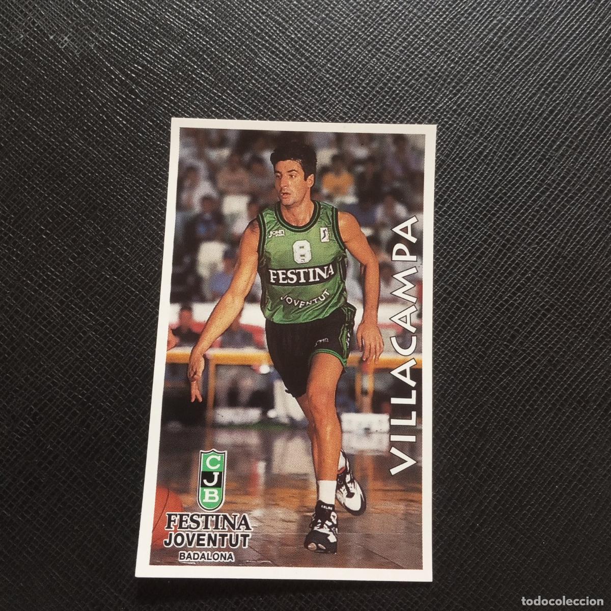 Collezionismo sportivo: 161 VILLACAMPA FESTINA JOUVENTUT MUNDICROMO ACB 96 97 BALONCESTO 1996 1997 - SIN PEGAR - A100 PG91