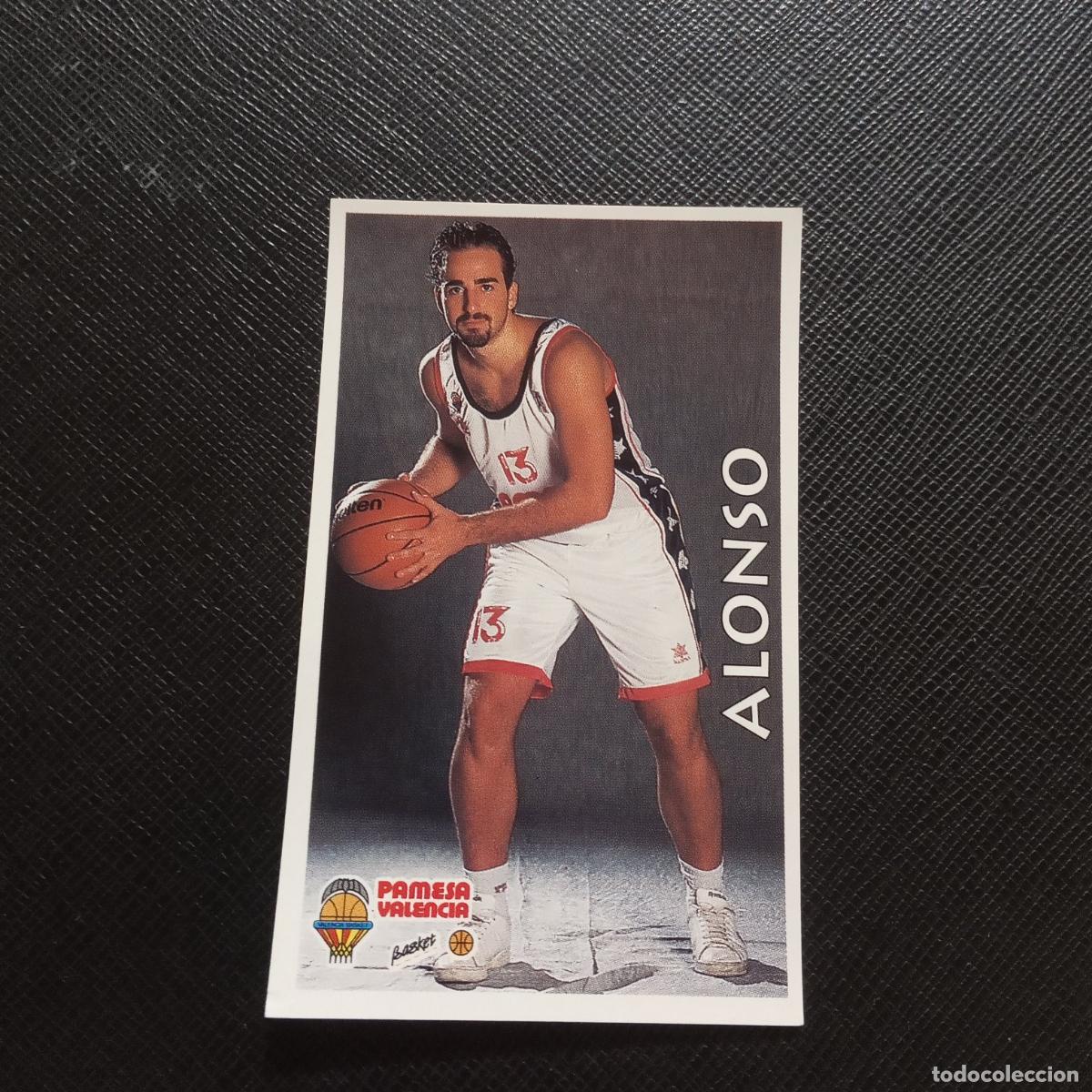 Coleccionismo deportivo: 264 ALONSO PAMESA VALENCIA MUNDICROMO ACB 96 97 BALONCESTO 1996 1997 - SIN PEGAR - A100 PG91