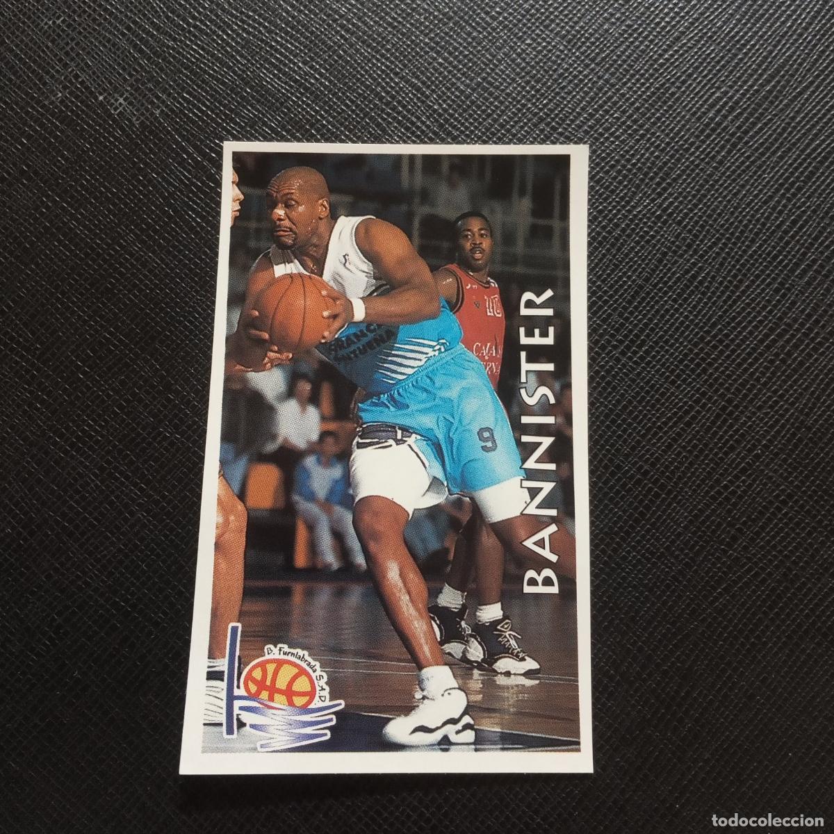 Coleccionismo deportivo: 256 BANNISTER FUENLABRADA MUNDICROMO ACB 96 97 BALONCESTO 1996 1997 - SIN PEGAR - A100 PG91