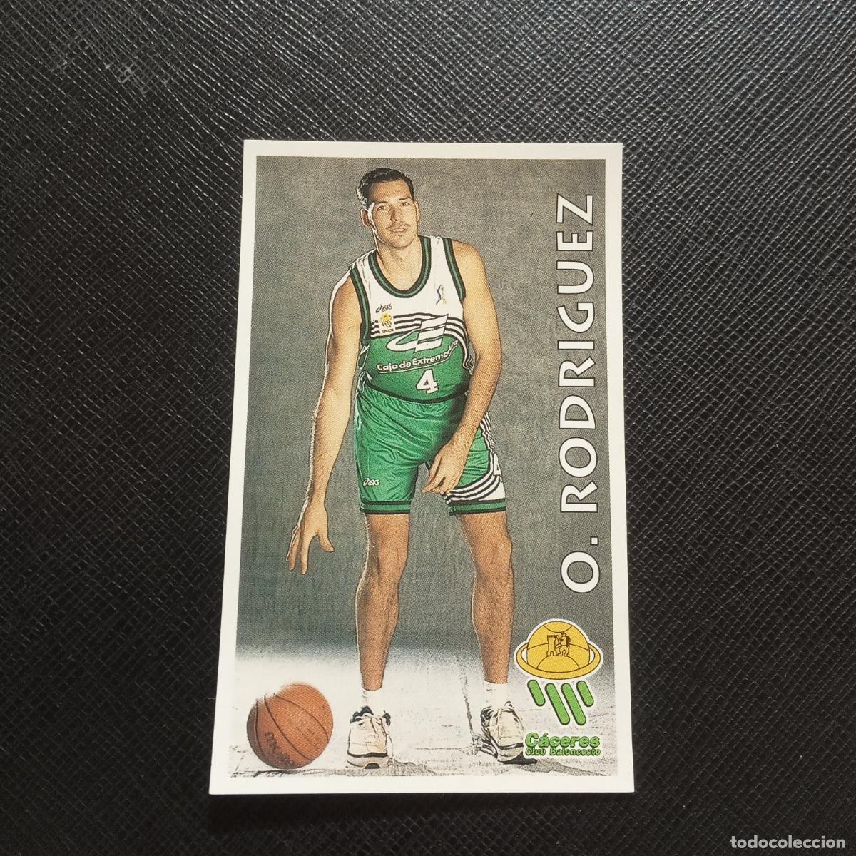 Coleccionismo deportivo: 119 O RODRIGUEZ CACARES MUNDICROMO ACB 96 97 BALONCESTO 1996 1997 - SIN PEGAR - A100 PG91