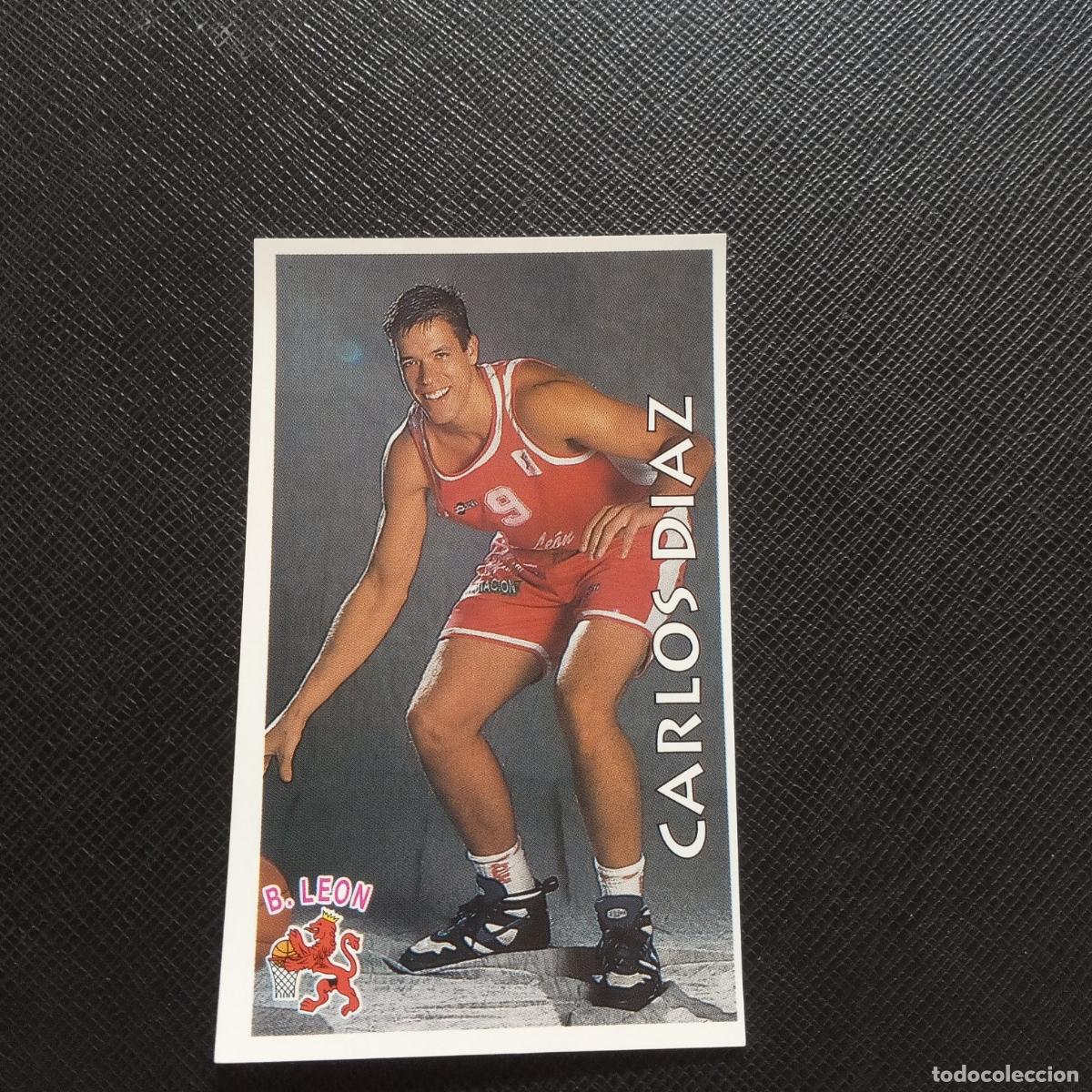 Coleccionismo deportivo: 153 CARLOS DIAZ LEON MUNDICROMO ACB 96 97 BALONCESTO 1996 1997 - SIN PEGAR - A100 PG100