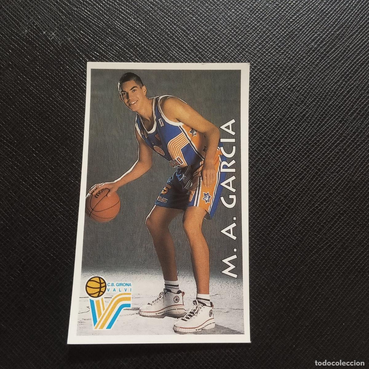 Coleccionismo deportivo: 135 M A GARCIA GIRONA MUNDICROMO ACB 96 97 BALONCESTO 1996 1997 - SIN PEGAR - A100 PG100