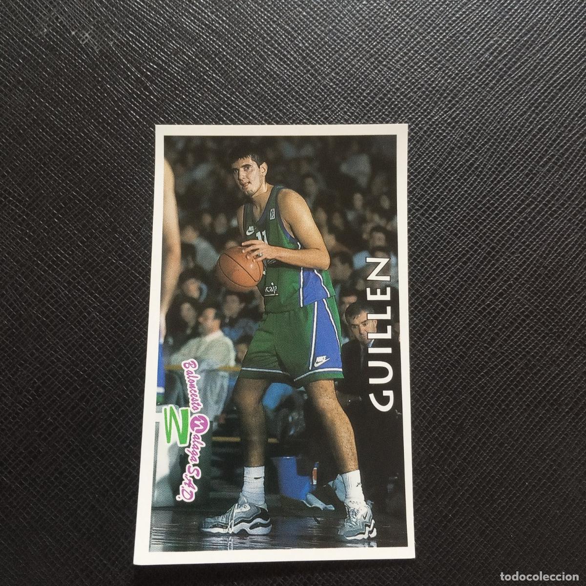 Coleccionismo deportivo: 89 GUILLEN MALAGA MUNDICROMO ACB 96 97 BALONCESTO 1996 1997 - SIN PEGAR - A100 PG109