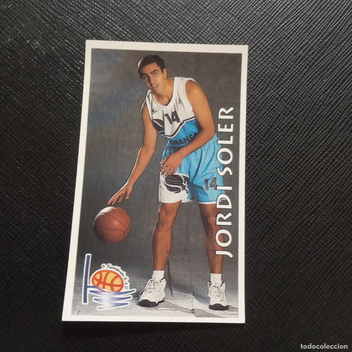 Coleccionismo deportivo: 247 JORDI SOLER FUENLABRADA MUNDICROMO ACB 96 97 BALONCESTO 1996 1997 - SIN PEGAR - A100 PG154