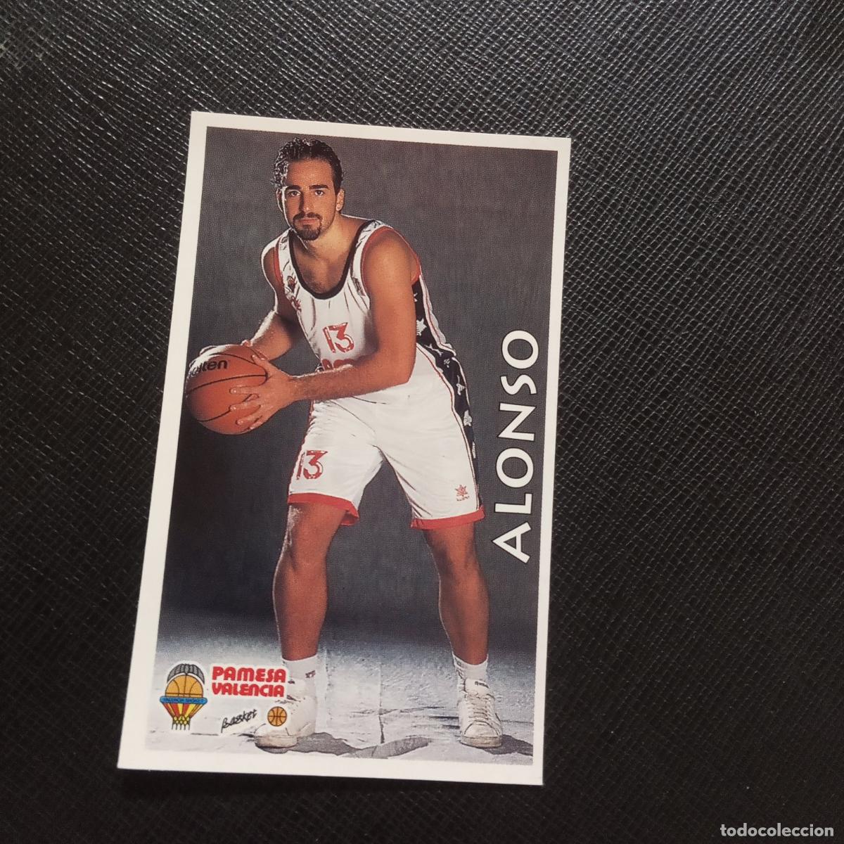 Coleccionismo deportivo: 264 ALONSO PAMESA VALENCIA MUNDICROMO ACB 96 97 BALONCESTO 1996 1997 - SIN PEGAR - A100 PG199