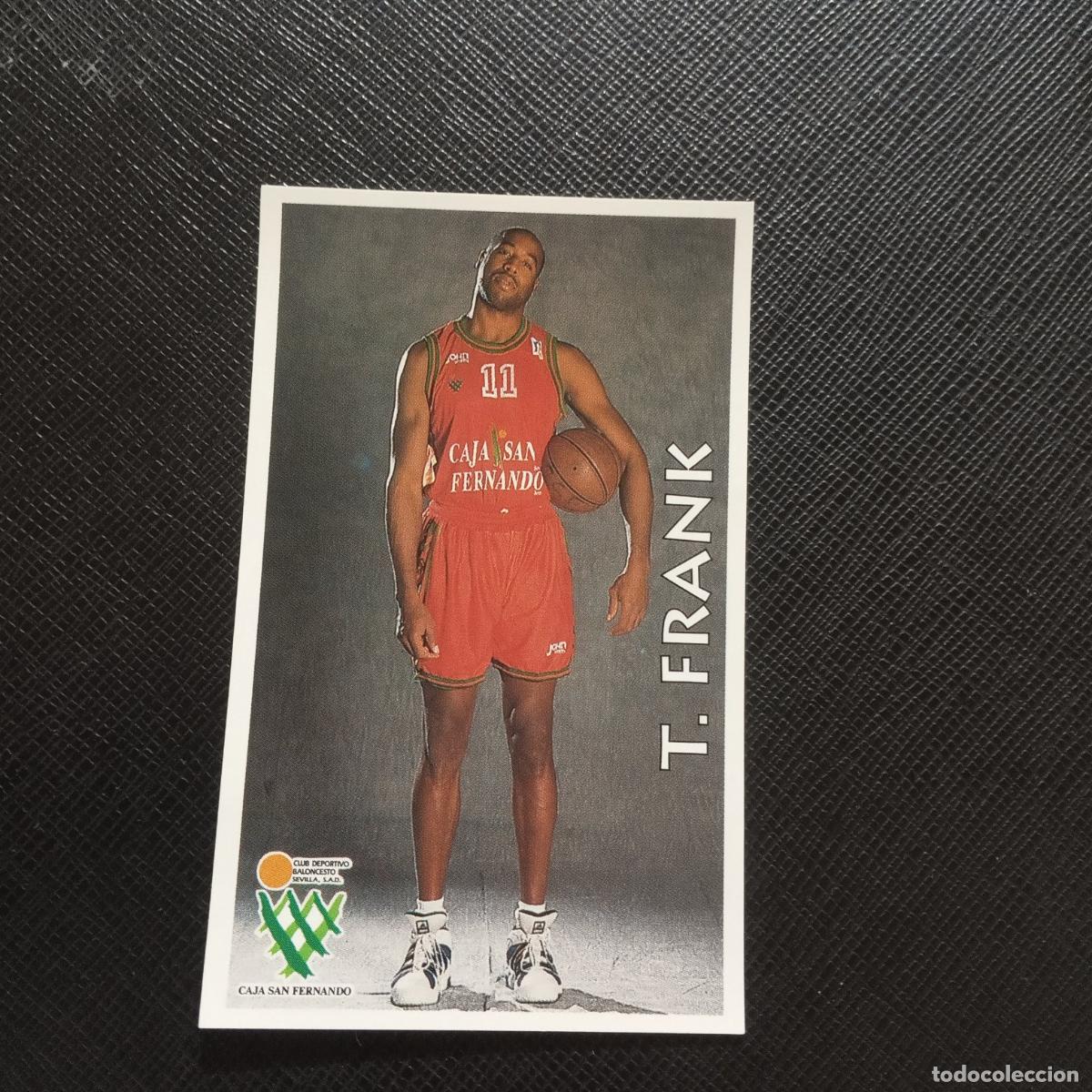 Coleccionismo deportivo: 26 T FRANK CAJA SAN FERNANDO MUNDICROMO ACB 96 97 BALONCESTO 1996 1997 - SIN PEGAR - A100 PG208