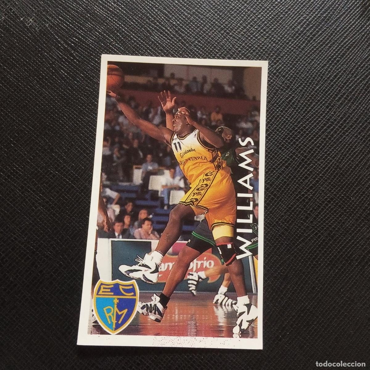 Coleccionismo deportivo: 41 WILLIAMSESTUDIANTES MUNDICROMO ACB 96 97 BALONCESTO 1996 1997 - SIN PEGAR - A100 PG208