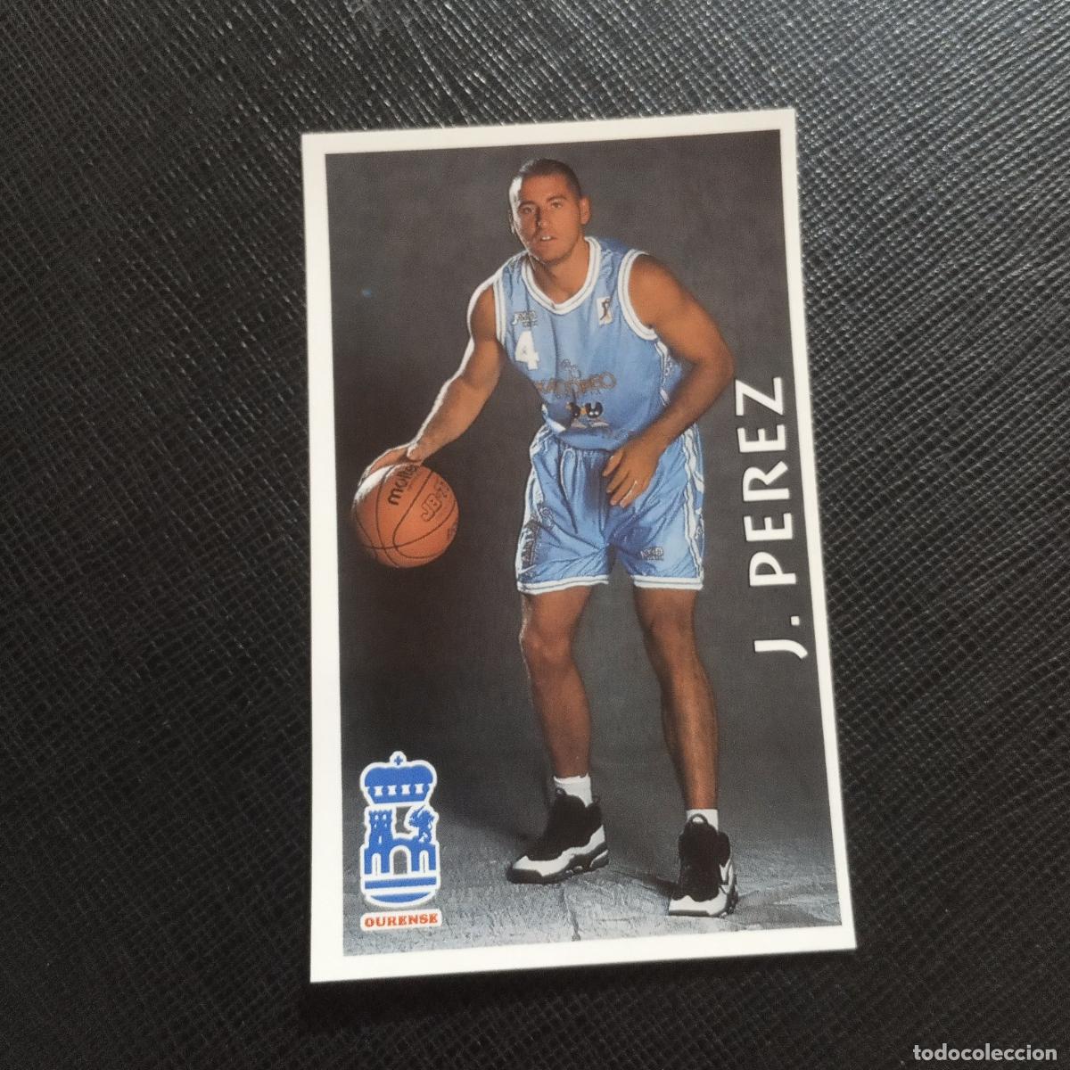 Coleccionismo deportivo: 218 J PEREZ OURENSE MUNDICROMO ACB 96 97 BALONCESTO 1996 1997 - SIN PEGAR - A100 PG208