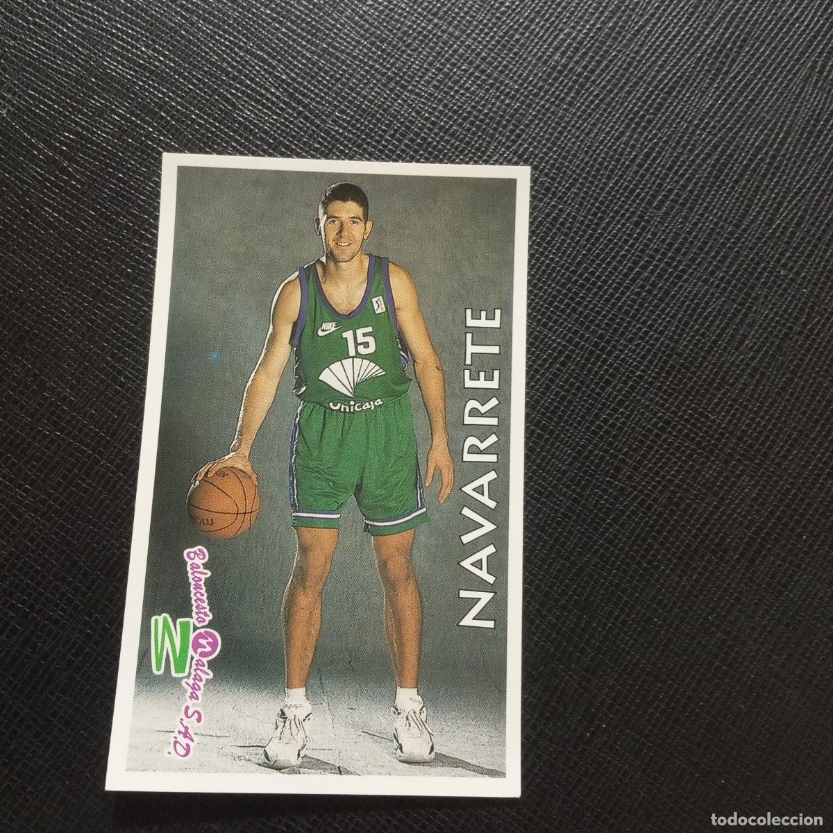 Coleccionismo deportivo: 91 NAVARRETE MALAGA MUNDICROMO ACB 96 97 BALONCESTO 1996 1997 - SIN PEGAR - A100 PG208